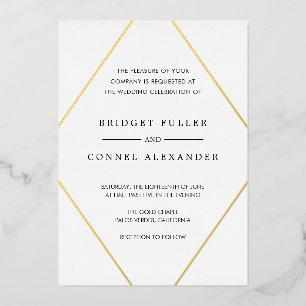 Bridget Geometric Modern Wedding