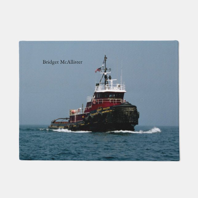 Bridget McAllister doormat (Front)