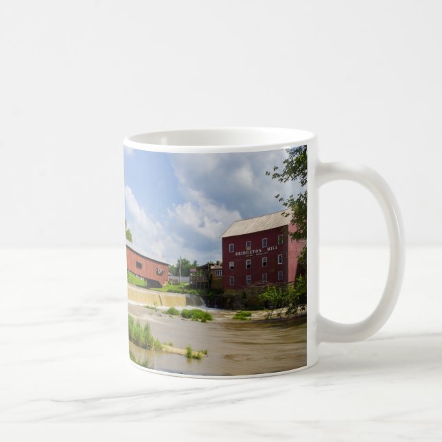 Bridgeton Bridge And Mill Coffee Mug (Right)