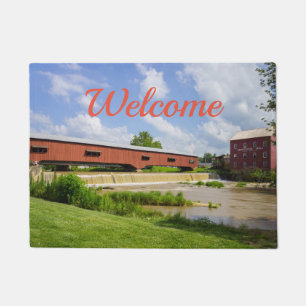 Bridgeton Bridge And Mill Welcome Doormat