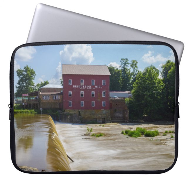 Bridgeton Mill Laptop Sleeve (Front)
