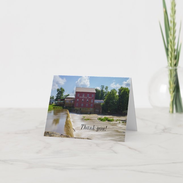 Bridgeton Mill Thank You Card (Front)