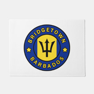 Bridgetown Barbados Doormat