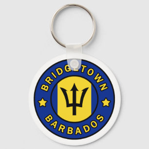 Bridgetown Barbados Key Ring