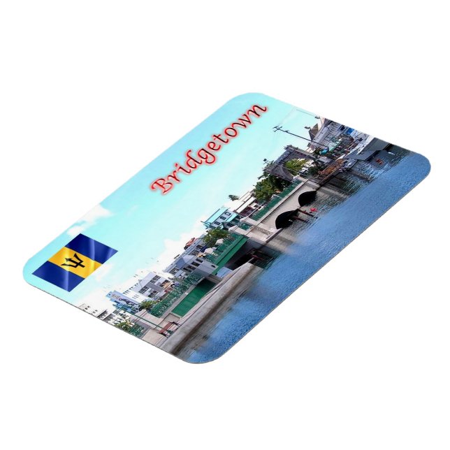 Bridgetown - Barbados - Magnet (Left Side)