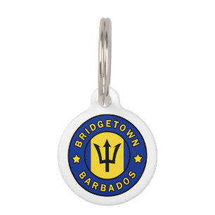 Bridgetown Barbados Pet Tag