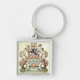 Bridgetown Coat of Arms - Barbados Key Ring