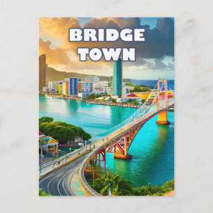 Bridgetown, jewel of the Caribbean Postcard