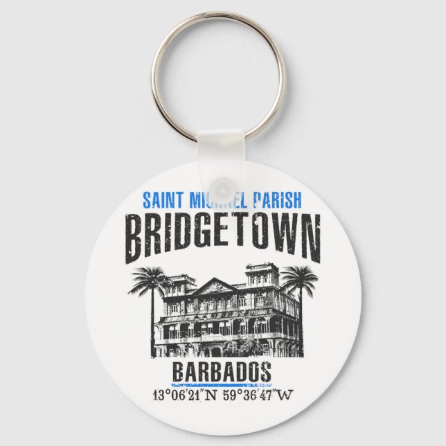 Bridgetown Key Ring (Front)