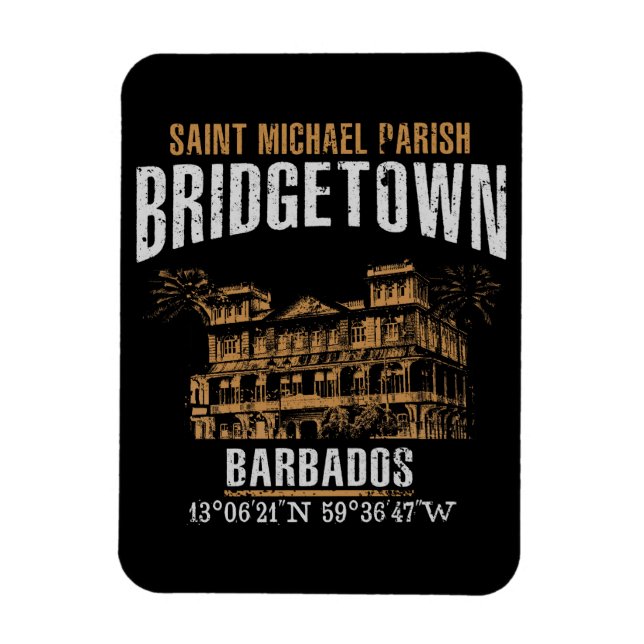 Bridgetown Magnet (Vertical)