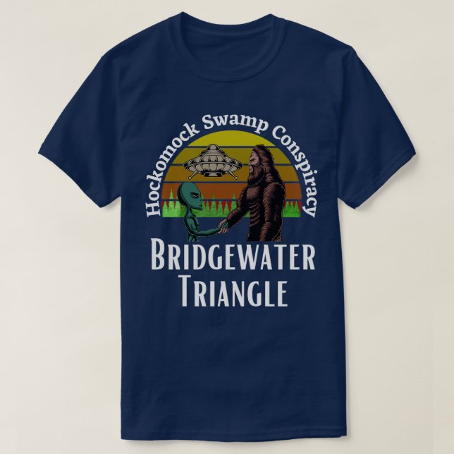 Bridgewater Triangle Conspiracy T-Shirt (Design Front)