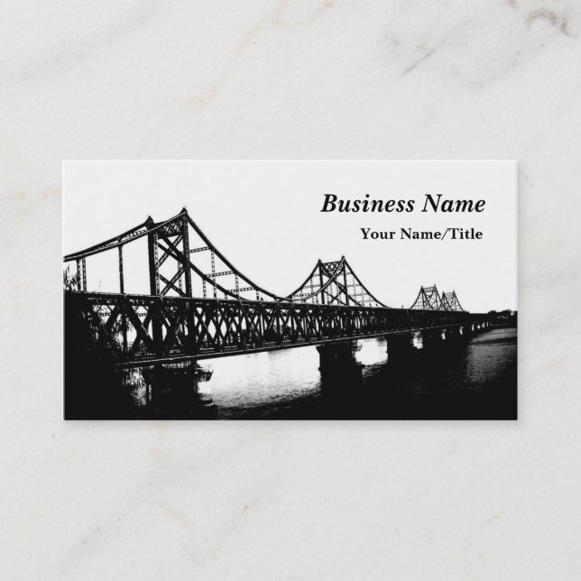 Bridging You And Me Business Card (Front)