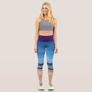 Bridlington beach capri leggings