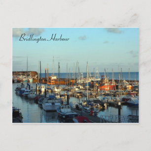 Bridlington Harbour Postcard
