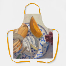Brie and Bread Medium Apron