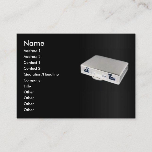 Briefcase Profile Card (Front)