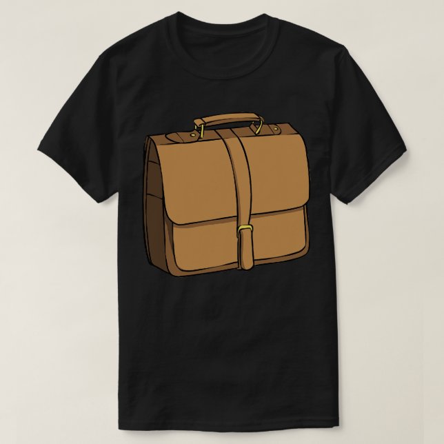 Briefcase Work Business Office Meeting T-Shirt (Design Front)