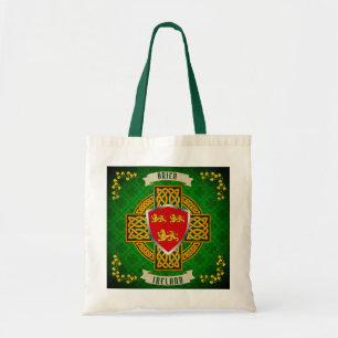Brien Irish Shield & Celtic Cross Personalised Tote Bag