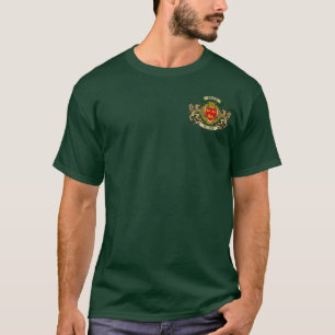 Brien Irish Shield & Griffins Personalised T-Shirt