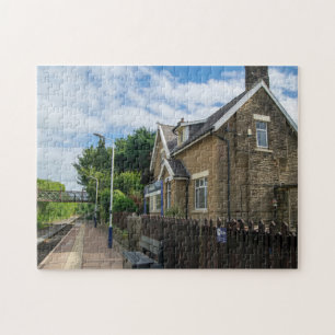 Brierfield Railway Station, Lancashire Jigsaw Puzzle