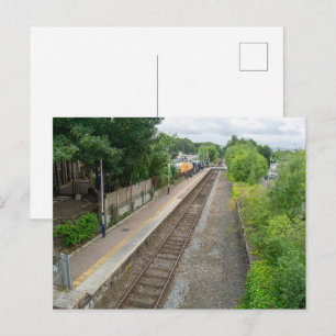 Brierfield Railway Station, Lancashire Postcard