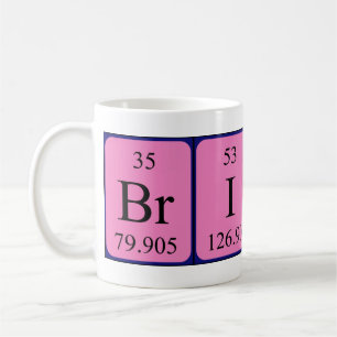 Brieuc periodic table name mug