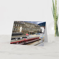 Brig railway station Switzerland