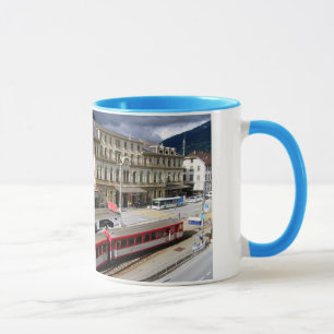 Brig station building mug