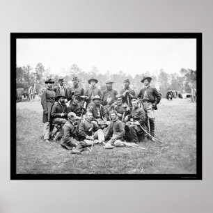 Brigade Officers of the Horse Artillery, VA 1862 Poster
