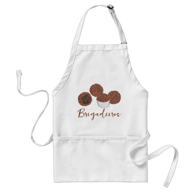 Brigadeiros Brazilian Chocolate Truffles Dessert Standard Apron (Front)