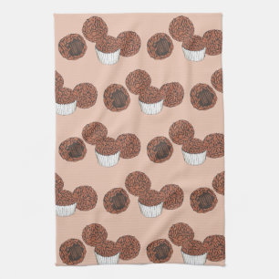 Brigadeiros Brazilian Chocolate Truffles Dessert Tea Towel