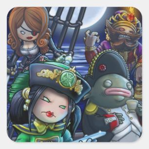 Brigand King Stickers