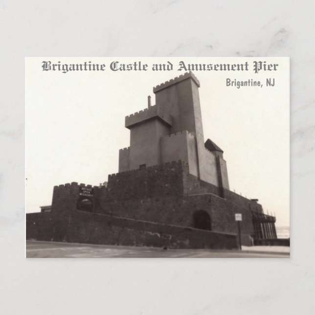 Brigantine Castle Postcard #3 (Front)