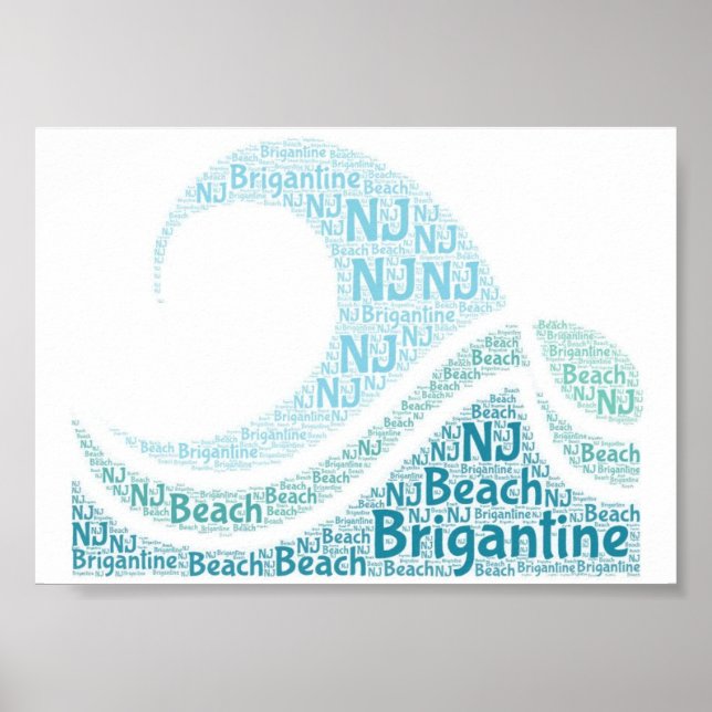 Brigantine, NJ original poster (Front)