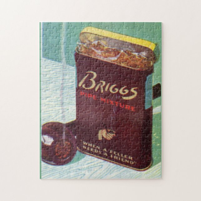 Briggs pipe mixture pipe tobacco jigsaw puzzle (Vertical)
