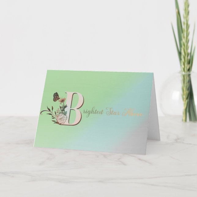 Brighest Star Memory Card (Front)