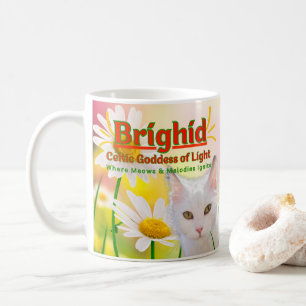 Brighid Celtic Goddess Lefty Coffee Mug