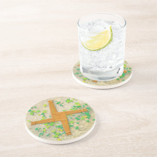 Brighid Cross Coaster