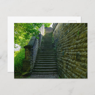 Brighouse Steps - West Yorkshire Postcard
