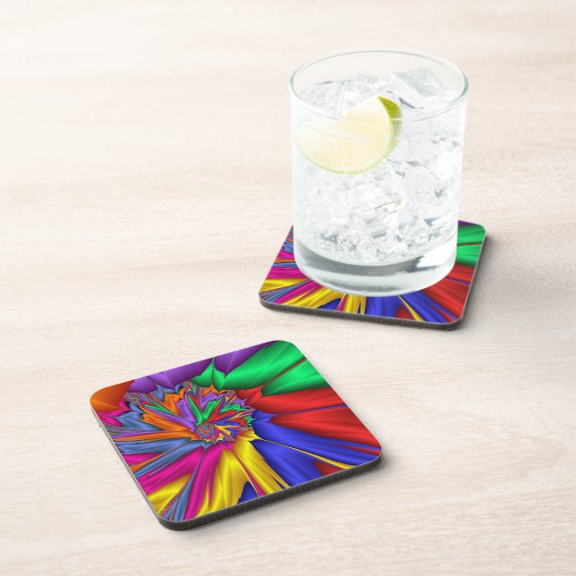 Bright abstract coaster (Right Side)