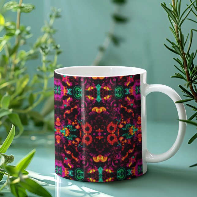 Bright Abstract Colour Coffee Mug (mugs and cups)