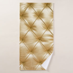 Bright abstract mosaic grey background with gloss bath towel