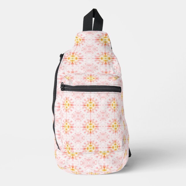 Bright Abstract Sling Bag (Front)