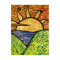 Bright Abstract Sunset
