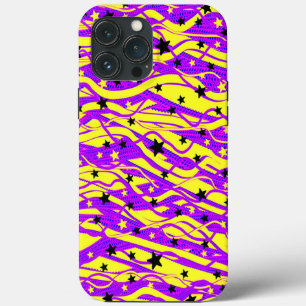 Bright abstracted iPhone 13 pro max case