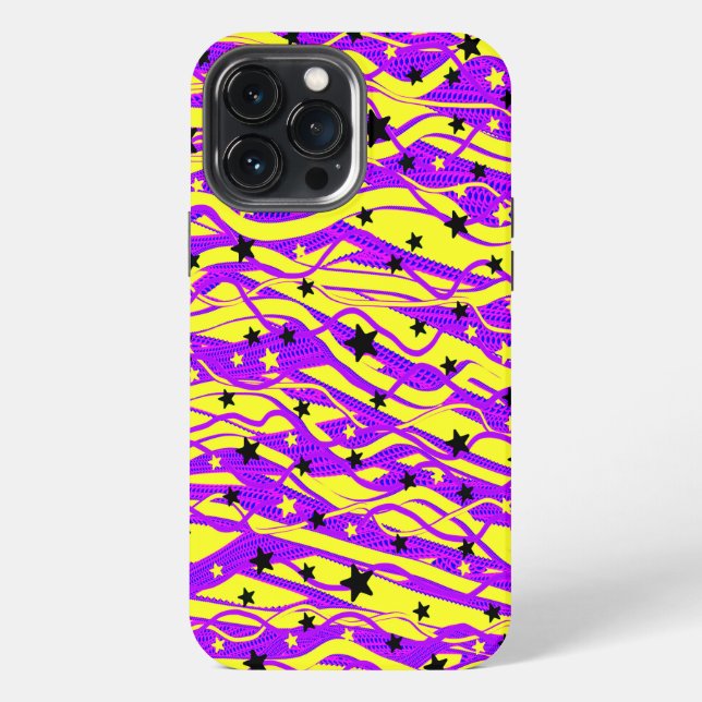 Bright abstracted iPhone case (Back)