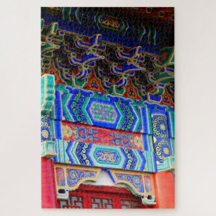 Bright and Beautiful Palace Art on a Jigsaw Puzzle
