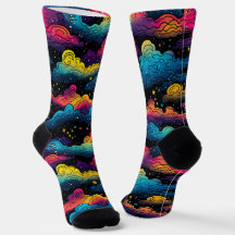 Bright and Bold Celestial Galaxy Clouds 