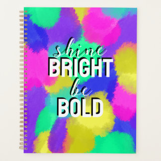 Bright and Bold Planner