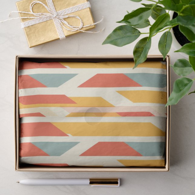 Bright and Bold Striped  Tissue Paper (Gift)